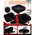 thumbnail image 3 of Árbol para Gatos Globlazer Gótico F80 para Gatos de Interior Negro y Rojo, 3 of 7