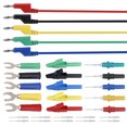 thumbnail image 4 of Juego de Conector de Cable de Prueba de Conector Banana A Conector Banana de 4 Mm Para Pinza Cocodrilo Multímetro Y Sonda Tipo U(P1036B) Unbranded YB00110-02, 4 of 7