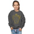 thumbnail image 2 of Harry Potter Girls Hufflepuff Badger Crest Sweatshirt, 2 of 3