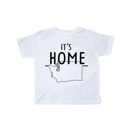 

Inktastic It s Home- State of Washington Outline Gift Toddler Boy or Toddler Girl T-Shirt