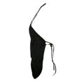 thumbnail image 3 of Traditional Japan Sushi Logo Embroidered Solid Chef's Apron - Black OSFM, 3 of 4