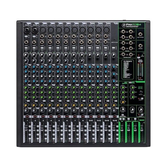 MACKIE Mezcladora Análoga 16 canales con FX y USB PROFX16V3 MACKIE MACKIE PROFX16V3