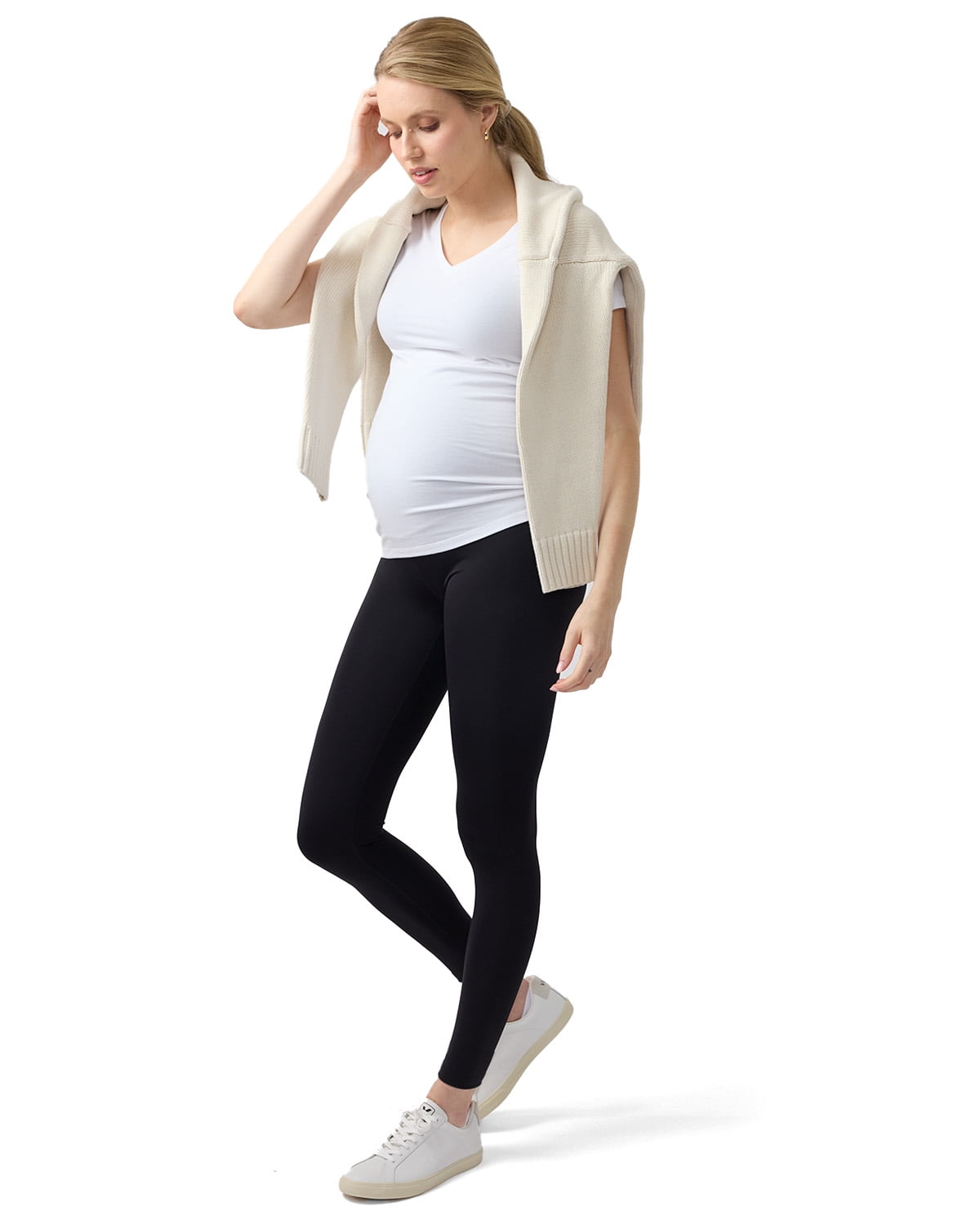Ingrid & Isabel For Every Belly Women's Maternity Favorite Leggings, Sizes S-XXL