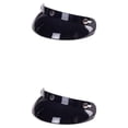 thumbnail image 2 of Viseras de casco Greeniant ligeras 2Conjunto Negro brillante, 2 of 6