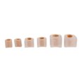 thumbnail image 1 of Toe Spacers, 3 Pair Preventing Friction Safe SEBS Comfortable Fit Bunion Corrector Ring Sleeve Design  for Hammertoes for Overlapping Toes, 1 of 7