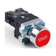 thumbnail image 1 of 12V LED Car Engine Power Start Ignition Starter Push Button Toggle Switch Panel, 1 of 5
