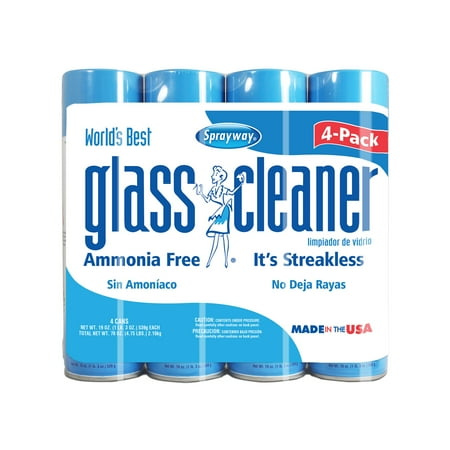 Branded Sprayway Glass Cleaner (19oz., 4pk.) Pack of 1