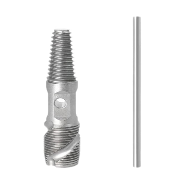 Extractor de tornillos, removedor de pernos, uso conveniente, extractor de pernos, extracción de tornillos para reparaciones profesionales de 6 pulgadas