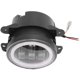 thumbnail image 5 of 2 piezas de luz de conducción LED redonda de 4 pulgadas y 30 W con señal de giro a través de la lámpara antiniebla para Wrangler (luz dorada), 5 of 5
