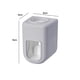 thumbnail image 3 of Dispensador de pasta de dientes Exprimidor de pasta de dientes extraíble para baño Accesorios (gris) Tmvgtek Libre de BPA, 3 of 6