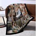 thumbnail image 3 of Personalized Mothers Day Birthday Gifts for Mom, Customized Mother's Day Unique Gifts from Daughter Son Kids Husband, Custom Mothers Day Blanket with Photos Text, Gifts for Mom Grandma Wife Blankets, 3 of 5