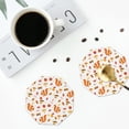 thumbnail image 4 of Kdxio Squirrel InThe Forest3 Funny Coasters,4 Pcs Leather Coasters,Housewarming Gifts,Protect Furniture from Water Marks Scratch and Damage, 4 of 8
