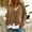F-364Khaki, variant on ZHOGXU Women'S Knit Cardigan V Neck Long Sleeve Solid Color Buttons Slim Fit Comfortable Fashion Sweater Coat For Casual Daily Wear Army Green L