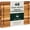 17"L x 13"W, variant on Small (S) Teak Grain Board, Reversible, -Friendly Charcuterie Board with Juice & Handles, Non-, Box Included (14" x 10" x 1")
