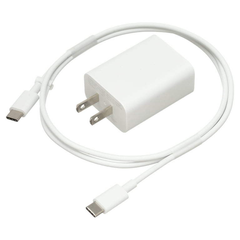 Google GA00193-US USB Type-C Cable & Wall Charger for Pixel, XL, Pixel 2,  XL, 3.29 ft, White 