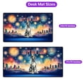 thumbnail image 5 of Happy New Year with Great Dane Fireworks Holiday Xmas Winter 2025 Desk Mat Full Keyboard Mouse Pad Danes Dog Lover Gifts Large Mousepad - 00025, 5 of 5
