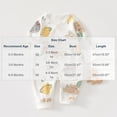 thumbnail image 3 of Ynynloco Kimono Tie Long Sleeve Soft One Piece, 100% Organic Cotton Baby Clothes for Girls & Boys, Preemie, Newborn & Infant, 3 of 7