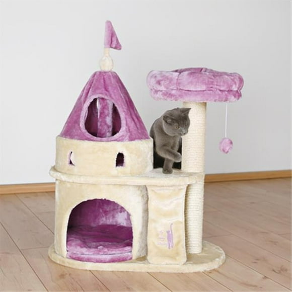 My Kitty Darling Castle - Purple & Beige