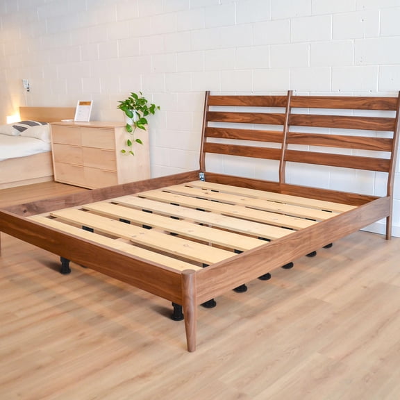 Nicehomfit Adjustable Bed Legs, Bed Frame Support, Black, for Home Use 2Pcs