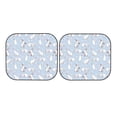 thumbnail image 7 of Fotbe Rabbit Is Eating Carrots 2-Piece Car Windshield Sun Shade | Sun Blocker for Car Windshield | Foldable Automotive Interior Accessories for Sun Protection-Large, 7 of 7