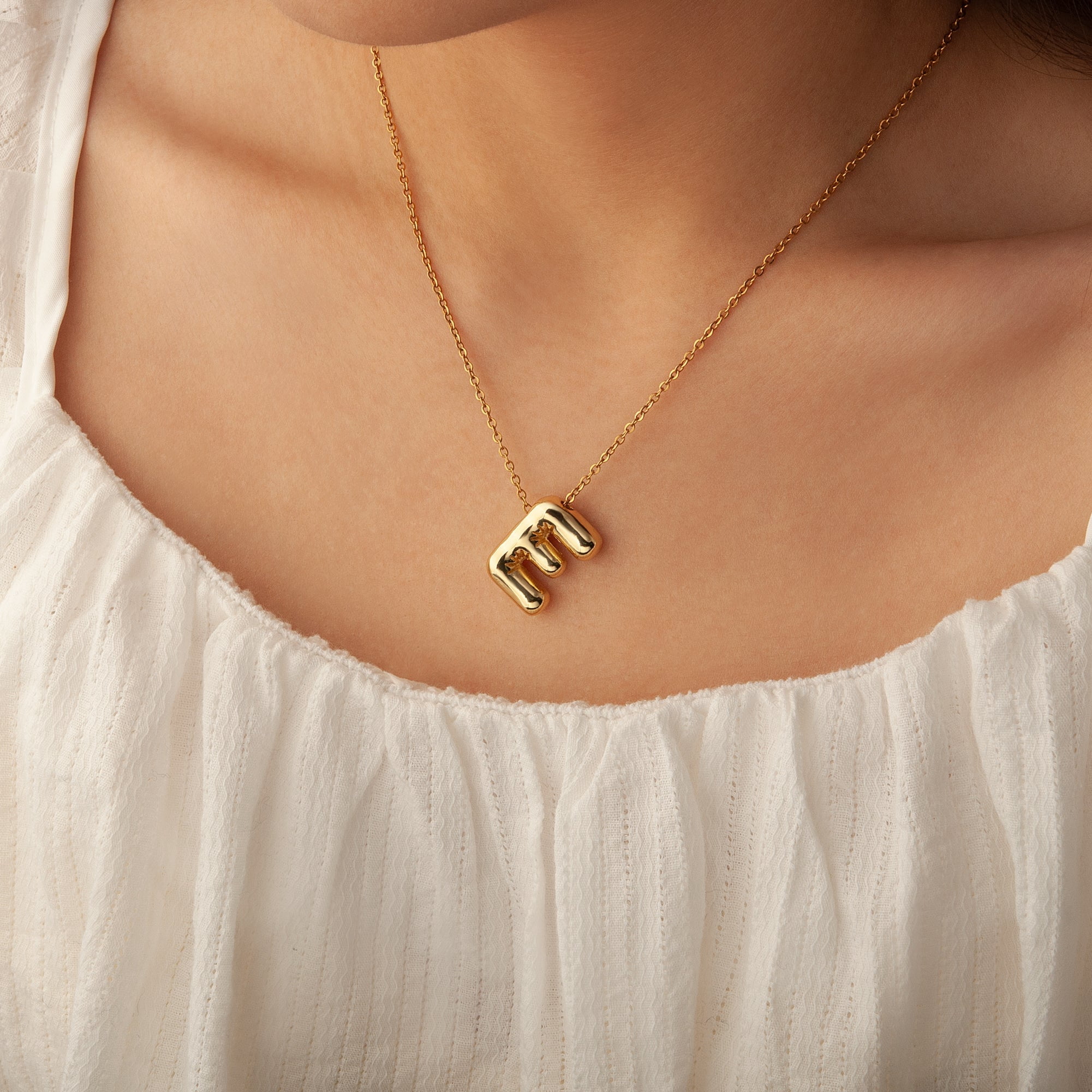 Anavia Letter X Dainty Initial Necklaces for Women Girls Balloon Letter Jewelry for Mom Birthday Gift Best Friend Gift