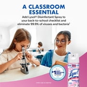 Lysol Disinfectant Spray, Sanitizing and Antibacterial Spray, Deodorizer, Early Morning Breeze, 19 oz