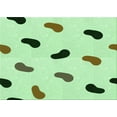 thumbnail image 1 of Ahgly Company Machine Washable Indoor Rectangle Transitional Mint Green Area Rugs, 2' x 3', 1 of 7