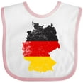 thumbnail image 3 of Inktastic German Map Flag Boys or Girls Baby Bib, 3 of 4