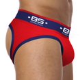 thumbnail image 3 of BS Men Underwear Sexy Jock Straps Calzoncillos Tanga Hombre G-string Thongs Brand Gay Briefs Sexy Jockstrap BS146pangjing, 3 of 4