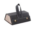 thumbnail image 1 of Glasses Case Multi-function Mirror Storage Box Multi-plaid Sunglasses PU Leather Glasses Case, 1 of 6