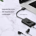 thumbnail image 3 of QualitChoice SC1 External USB Sound Card 5 Channels Black 100*35*16mm 1 Set, 3 of 6