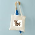 thumbnail image 4 of CafePress - Too Many Yorkies Tote Bag - Unisex Canvas Tote Bag, Beige, 1-Piece, 4 of 6