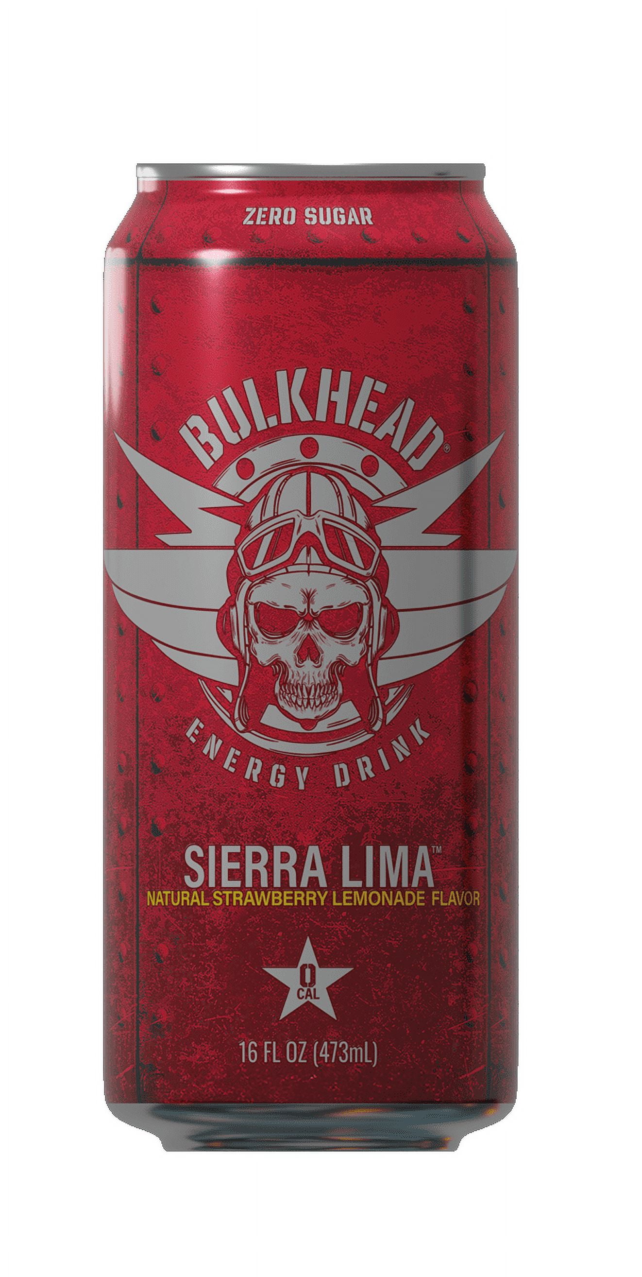 BULKHEAD ENERGY® SIERRA LIMA™️ Natural Strawberry Lemonade Flavor