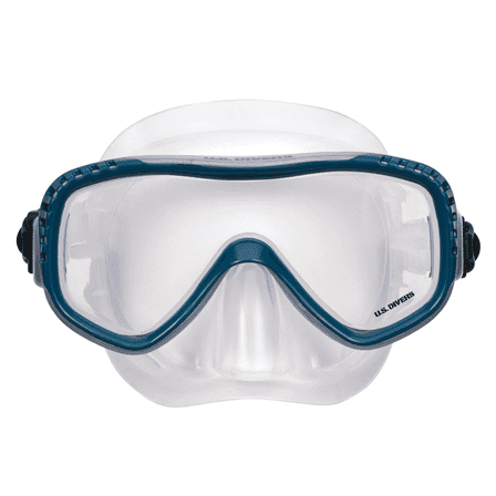 U.S. Divers Adult Pakala Snorkeling Mask - Navy/Silver