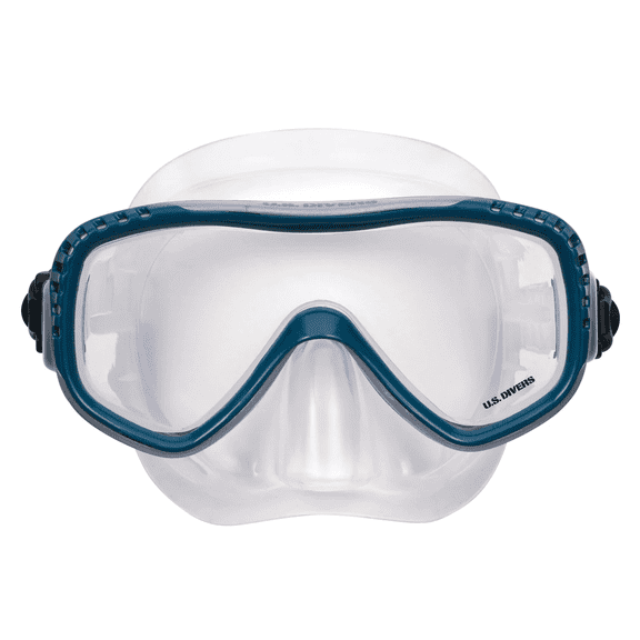 U.S. Divers Adult Pakala Snorkeling Mask - Navy/Silver