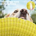 thumbnail image 5 of Tough Dog Toys for Not Aggressive Chewers, Durable Dog Chew Toys for Small Medium Large Dogs,Interactive Crinkle Squeaky Dog Toys to Keep Them Busy Corn Plush Puppy IQ Training Dogs Puzzle Toy, 5 of 10