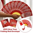 thumbnail image 2 of Wmool Chinese Spring Festival Red Pockets Best Wish Lucky Money Pockets Gift., 2 of 8