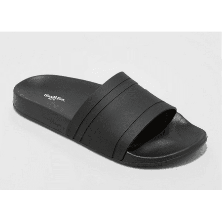 Goodfellow & Co Men's Ricky Black Slide Sandals Size 13
