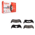 thumbnail image 1 of SIM Rear Semi-Metallic Disc Brake Pads SIM-998 for Car 2004-2008 Chrysler Pacifica, 1 of 8