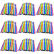 thumbnail image 1 of Pajitas Plástico Pajitas Colores Pajitas Plástico Flexibles para Fiestas en El (100 Piezas A Color), 1 of 9