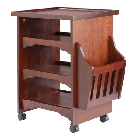 Mahogany Deluxe Rolling Multipurpose Table