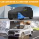thumbnail image 2 of Cubierta impermeable para coche Unique Bargains, 210D Oxford, negra y azul, con cremallera, protección para Jeep Grand Cherokee 2002-2025., 2 of 5