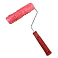 thumbnail image 5 of deevoka 178mm Texture Rubber Paint Roller Brush Accessory for Ceiling Wall Painting B, 5 of 9