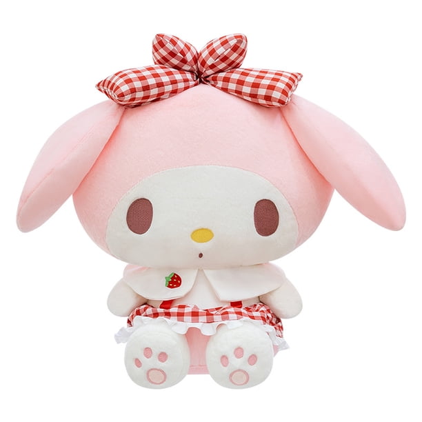 Muñeca de peluche Sanrio My Melody, 45 cm, rosa, para niños y fanáticos