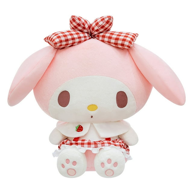 Muñeca de peluche Sanrio My Melody, 45 cm, rosa, para niños y fanáticos