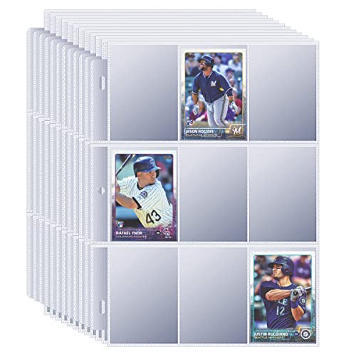 Baseball Card Sheet Protectors