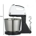 thumbnail image 4 of DEBGFS Stand Mixer Classic Stand And Hand Mixer Adjustable Stainless Steel Whisk Mixer For Frosting Meringue Dough Eggs Batter,a, 4 of 15