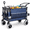 BlueGrey, variant on 300L XL Folding Wagon Cart with 9"x4" Beach Tires, 480 lbs Heavy Duty Push-Pull Collapsible Utility Wagon with Rotating Handle for Camping, Beach, Groceries, Blue Gray