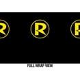 thumbnail image 3 of Batman Official Batman Robin R Logo Pattern 18 oz Insulated Water Bottle, Leak Resistant, Vacuum Insulated Stainless Steel with 2-in-1 Loop Cap, 3 of 7