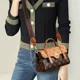 thumbnail image 5 of Bolsos de mano de diseñador de lujo para mujer, pequeños bolsos casuales de cuero para mujer, bolso cruzado ancho de moda, bolso principal 2024, 5 of 5